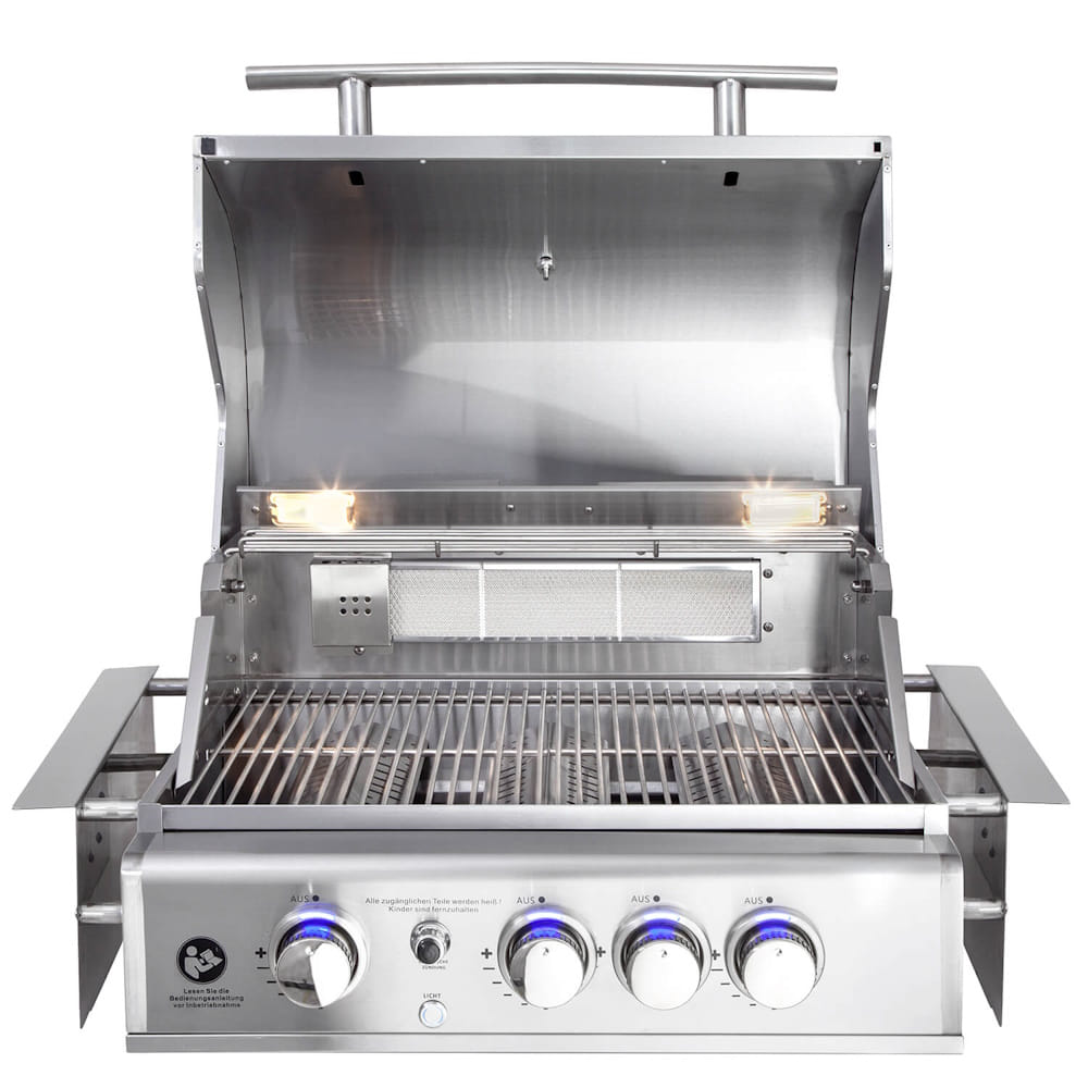 TOP-LINE - ALLGRILL CHEF M Black- BUILT-IN mit Air System