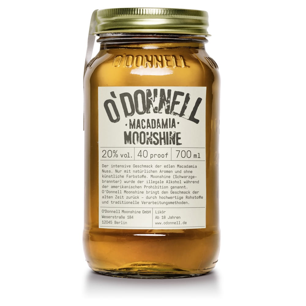 Moonshine Macadamia 700ml O'Donnell