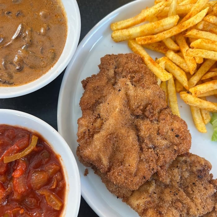 Schnitzel Satt bei 360° LÆCKER!