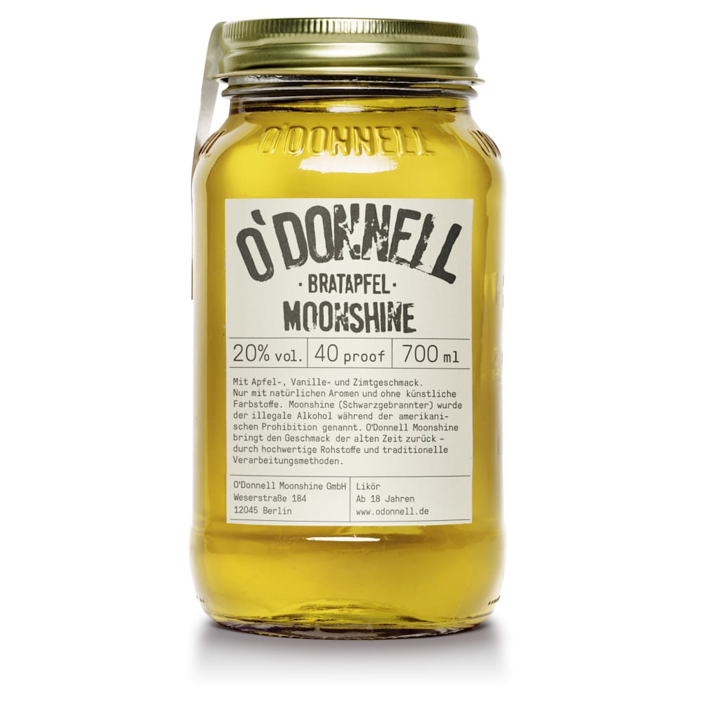 Moonshine Bratapfel 700ml O'Donnell